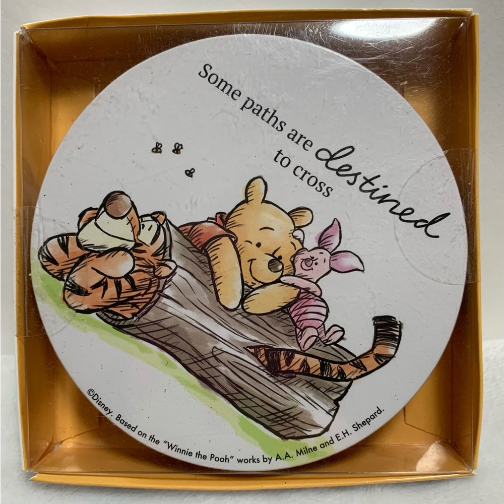 3/$10 Set of 4 Disney’s Winnie the Pooh coasters.